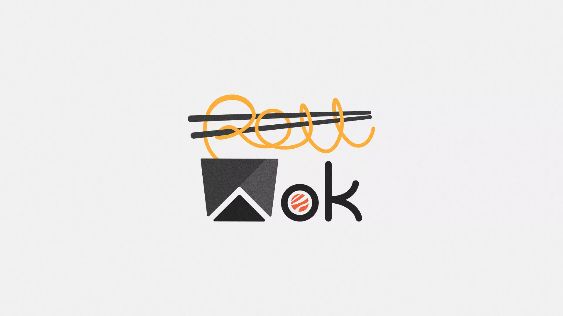 Разработка логотипа в Данкове для суши-бара «Roll Wok Club» Разработка логотипа в Данкове для суши-бара «Roll Wok Club»